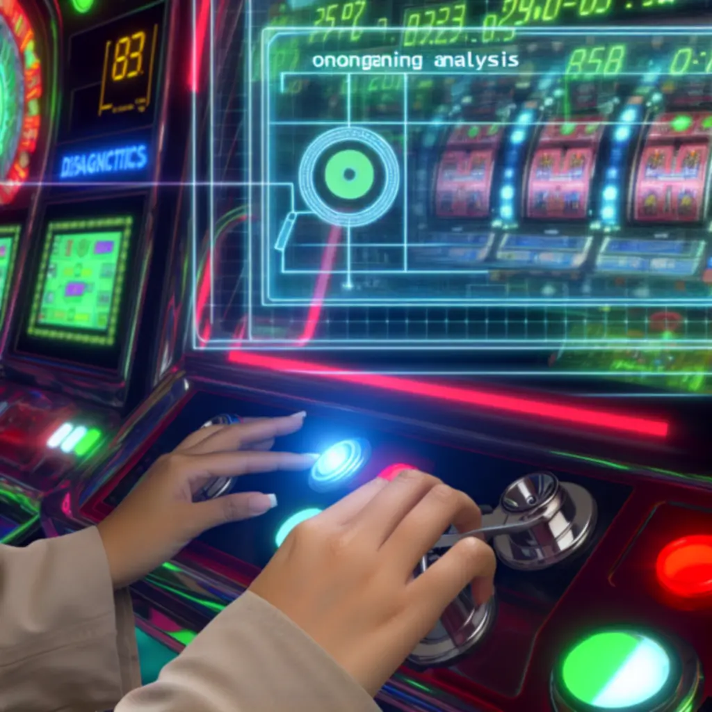 Arcade gép diagnosztikája korszerű mérőeszközökkel